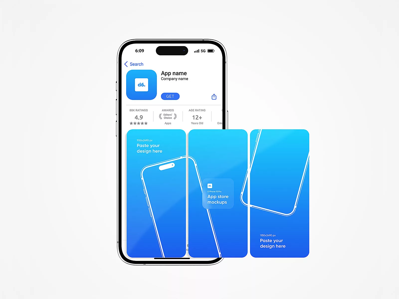 Desarrollo apps reservas Madrid - Mockup aplicación reservas móvil
